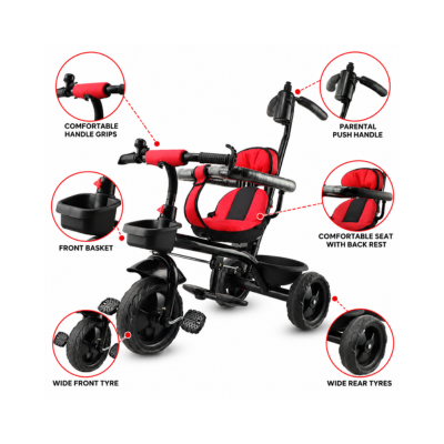 Maanit Tricycle Model 301 (Red)