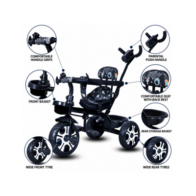 Maanit Tricycle Model 304 (Black)