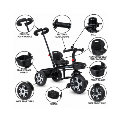 Maanit Tricycle Model 202 (Grey)