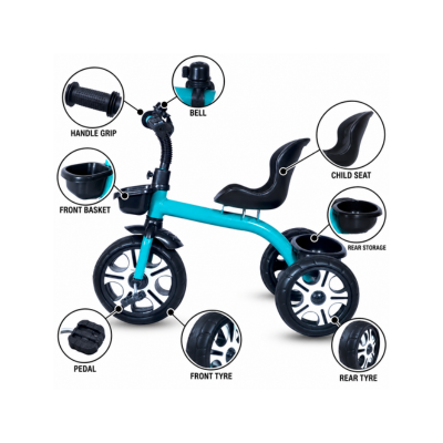 Maanit Tricycle Model 102 (Sea Green)