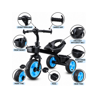 Maanit Tricycle Model 106 (Blue)