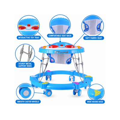 Maanit Butterfly Musical Activity Walker (Blue)
